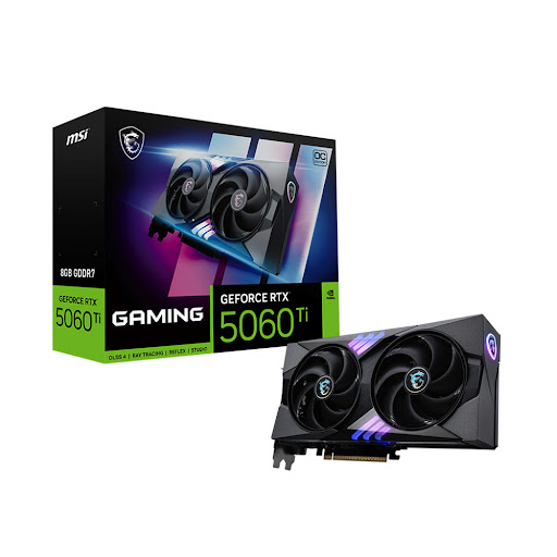 Card màn hình/ VGA MSI GeForce RTX 5060 Ti 8G GAMING OC