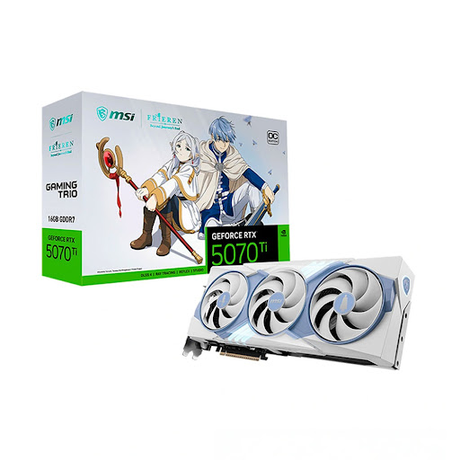 Card màn hình/ VGA MSI GeForce RTX 5070 Ti 16G FRIEREN EDITION OC GDDR7
