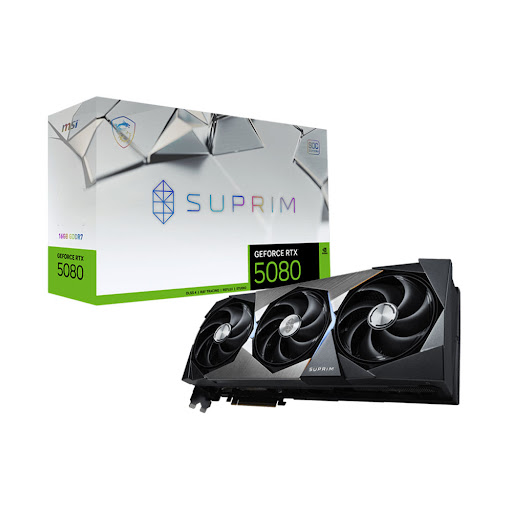 Card màn hình/ VGA MSI GeForce RTX 5080 16G SUPRIM SOC