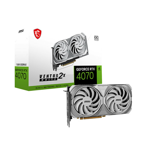 Card màn hình/ VGA MSI RTX 4070 SUPER 12G VENTUS 2X WHITE OC