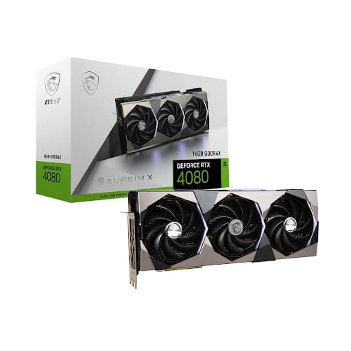 Card màn hình/ VGA MSI RTX 4080 16GB SUPRIM X