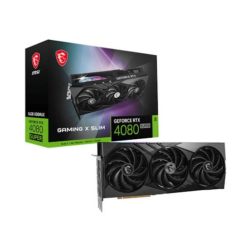 Card màn hình/ VGA MSI RTX 4080 SUPER 16G GAMING X SLIM