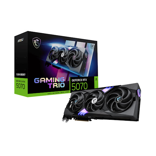 Card màn hình/ VGA MSI RTX 5070 12G GAMING TRIO OC