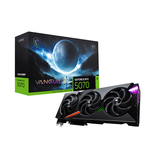 Card màn hình/ VGA MSI RTX 5070 12G VANGUARD SOC