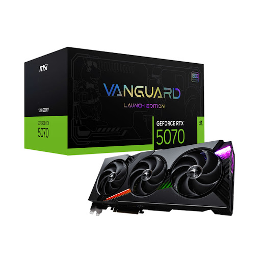 Card màn hình/ VGA MSI RTX 5070 12G VANGUARD SOC LAUNCH EDITION