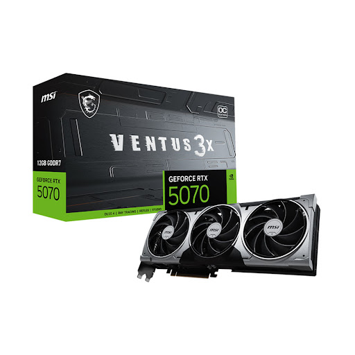 Card màn hình/ VGA MSI RTX 5070 12G VENTUS 3X OC