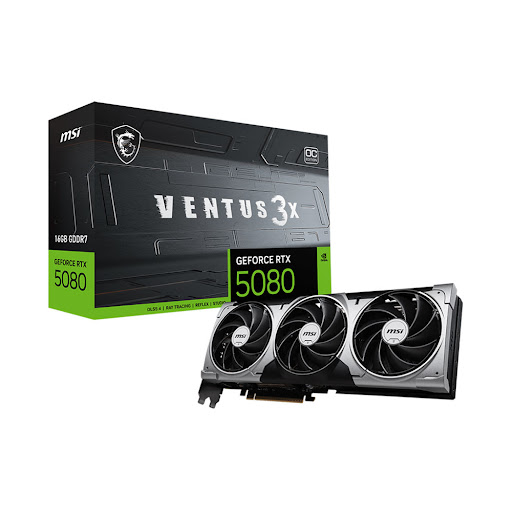 Card màn hình/ VGA MSI RTX 5080 16G VENTUS 3X OC