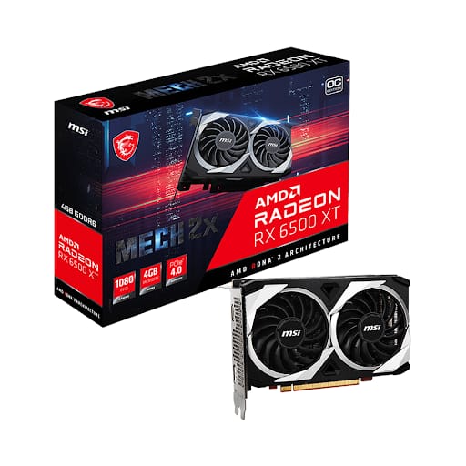 Card màn hình/ VGA MSI RTX 6500XT MECH OC