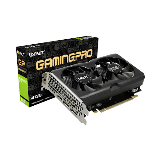 Card màn hình/ VGA Palit GTX1650 GP 4GB GDDR6 (NE6165001BG1-1175A)