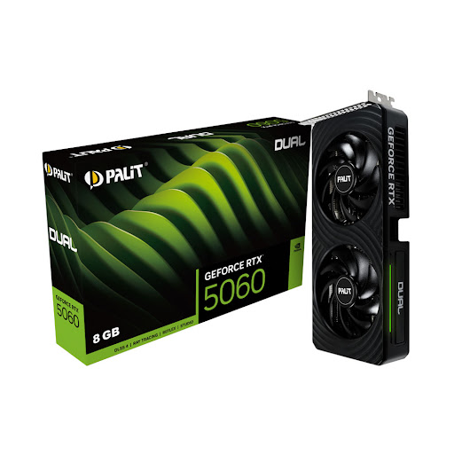 Card màn hình/ VGA PALIT RTX 5060 DUAL 8GB GDDR7