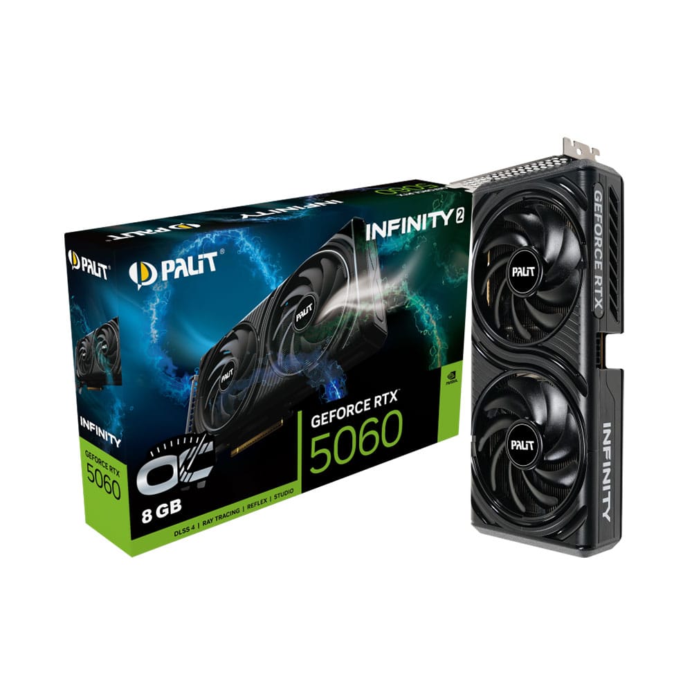 Card màn hình/ VGA PALIT RTX 5060 INFINITY 2 OC 8GB GDDR7