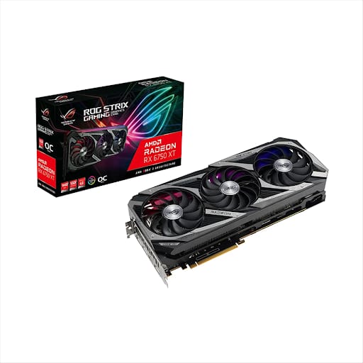 Card màn hình/ VGA ROG-STRIX-RX6750XT-O12G-GAMING (90YV0HK1-M0NA00)