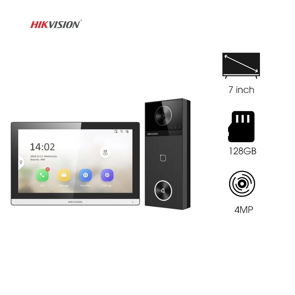 Bộ Kit chuông cửa có hình IP Hikvision SH-KIS6614-WTE