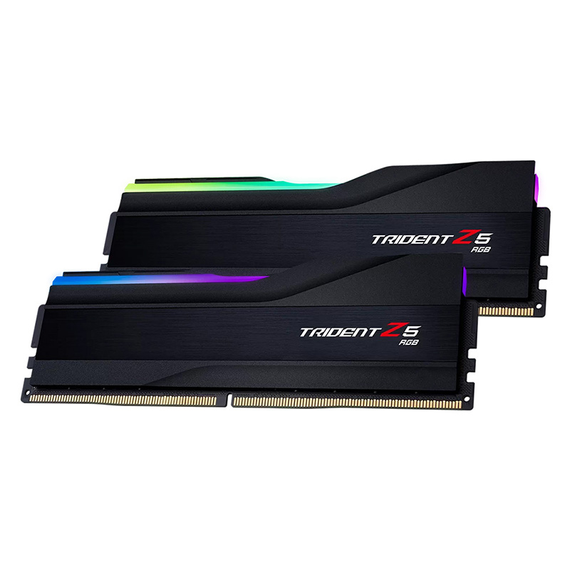 RAM GSKILL TRIDENT Z5 RGB DDR5 64GB BLACK (2x32GB) DDR5 6000MHz (F5-6000J3040G32GX2-TZ5RK)