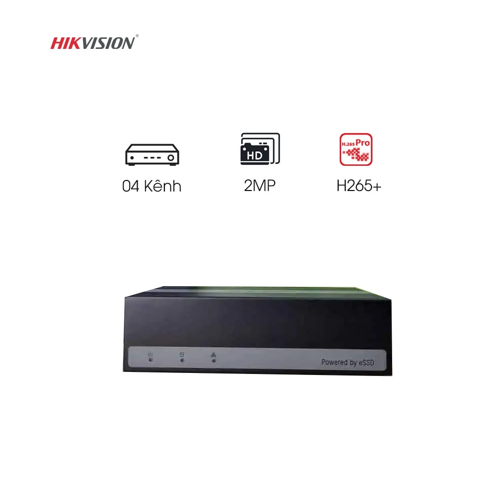 Đầu ghi hình eDVR Hikvision DS-E04HGHI-B công nghệ eSSD