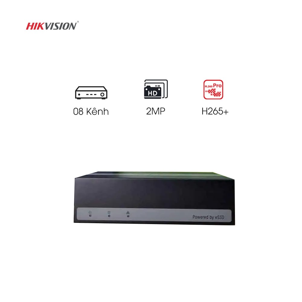 Đầu ghi hình eDVR Hikvision DS-E08HGHI-B công nghệ eSSD