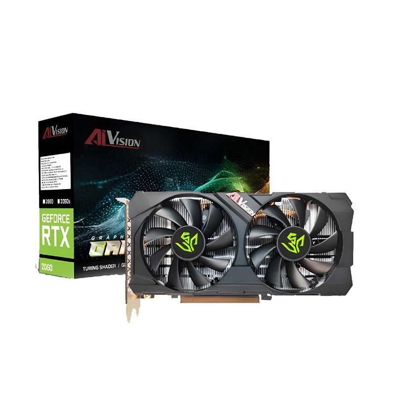 Card màn hình VGA AIVISION GTX 1660 Ti 6GB DDR6 (AIVISION-GTX1660TI-6G)