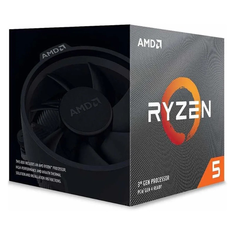 CPU AMD RYZEN 5 3400G BOX HÃNG (3.7 GHz Boost 4.2 GHz, 4 Cores, 8 Threads, 4 MB Cache)