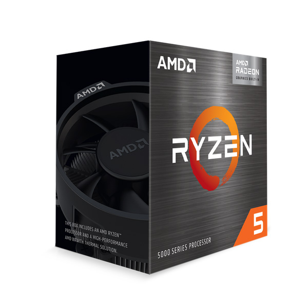 CPU AMD Ryzen 5-5600G Tray New (3.9GHz Boost 4.4GHz, 6 Nhân, 12 Luồng, 16MB Cache, PCIe 3.0, TDP 65W)