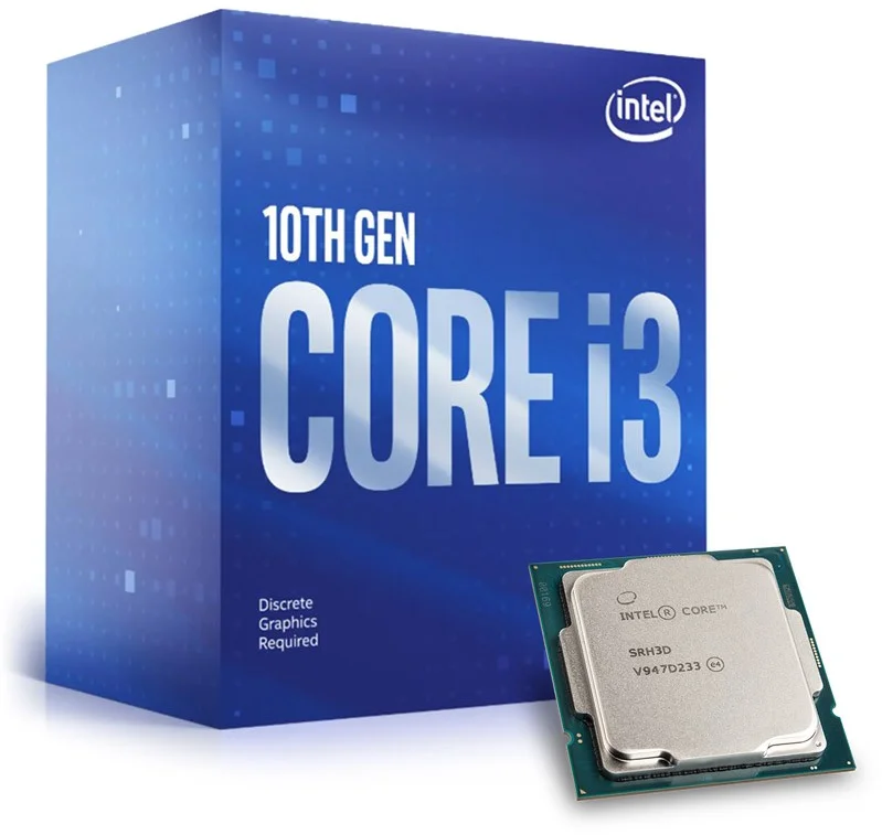 CPU Intel Core i3 10105 Tray New (3.70 Up to 4.40GHz, 6M, 4 Cores 8 Threads) – Socket LGA1200