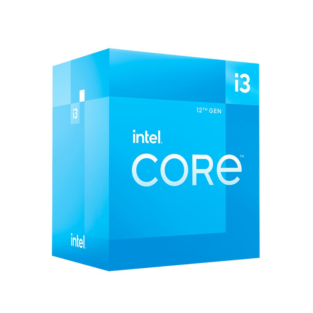 CPU Intel Core i3-12100F Tray (3.3GHz turbo up to 4.3GHz, 4 nhân 8 luồng, 12MB Cache, 65W)
