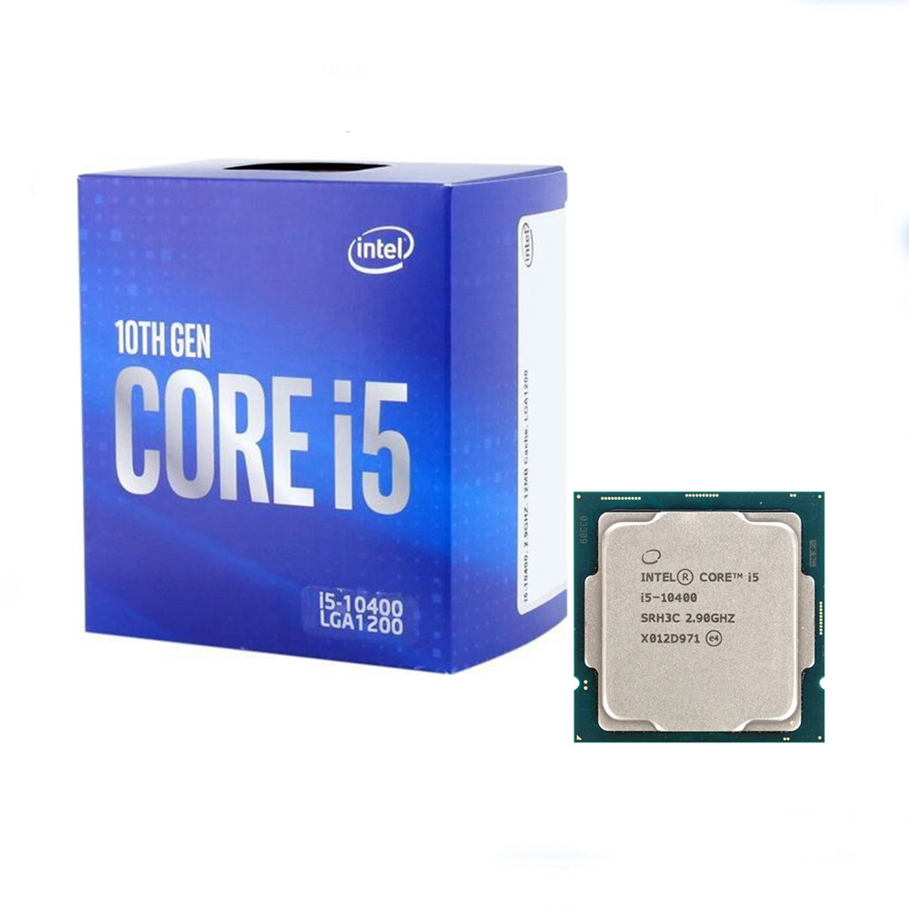 Cpu Intel Core i5-10400 Tray New (2.9GHz turbo up to 4.3GHz, 6 nhân 12 luồng, 12MB Cache, 65W)