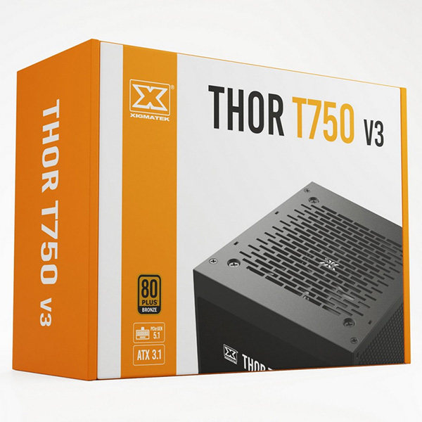 Nguồn XIGMATEK THOR T750 V3 (PCIE Gen 5.1, ATX 3.1) 750W