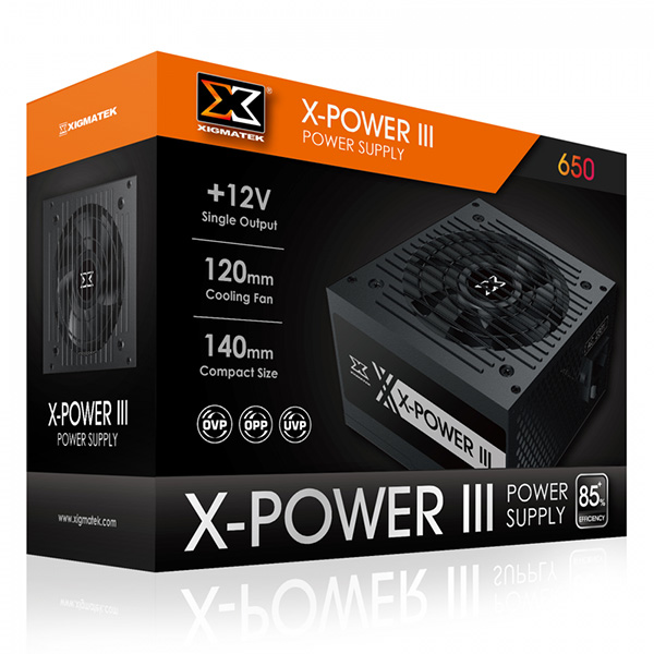 Nguồn XIGMATEK X-POWER III 650