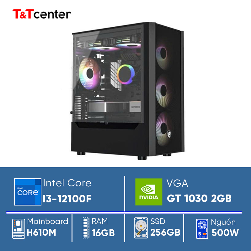 PC GAMING Core i3 12100F | 16GB 256GB GT 1030 2GB