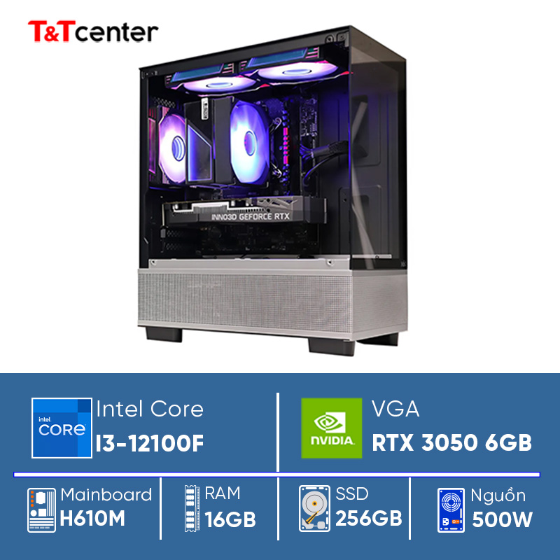 PC GAMING Core i3 12100F | 16GB 256GB RTX 3050 6GB