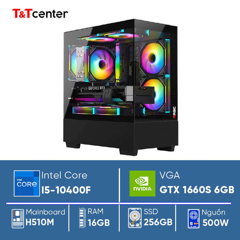 PC GAMING Core i5 10400F | 16GB 256GB GTX 1660S 6GB