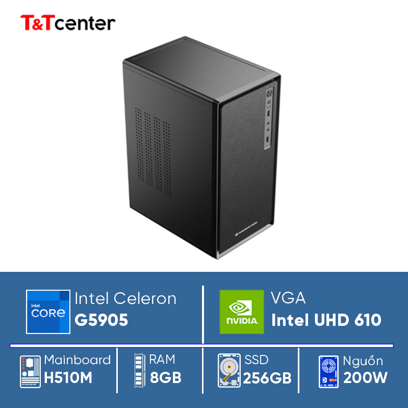 PC Văn Phòng Celeron G5905 | 8GB 256GB Intel UHD Graphics 610