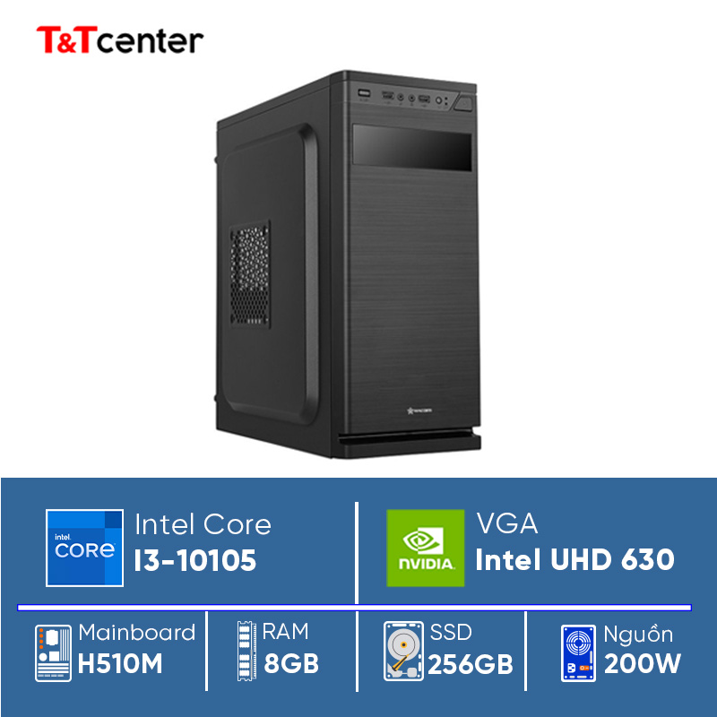 PC Văn Phòng Core i3 - 10105 | 8GB 256GB Intel UHD Graphics 630
