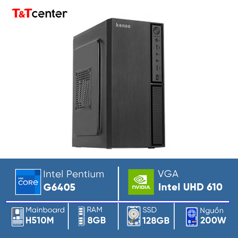 PC Văn Phòng Pentium Gold G6405 | 8GB 128GB Intel UHD Graphics 610