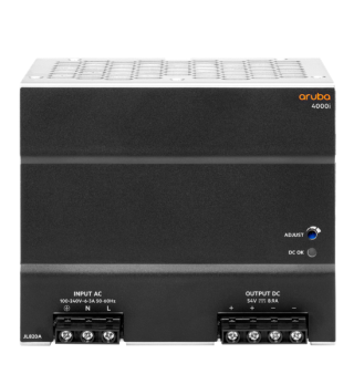 JL820A Aruba 4000i POE 54VDC 480W 100-240VAC DIN Power Supply HPE Aruba