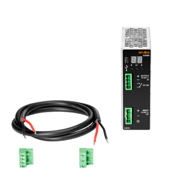 JL821A Aruba 4000i POE 54VDC 240W 12-48VDC DIN Power Supply HPE Aruba