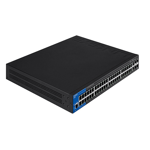 LINKSYS LGS552P 52-PORT MANAGED BUSINESS GIGABIT POE+ SWITCH
