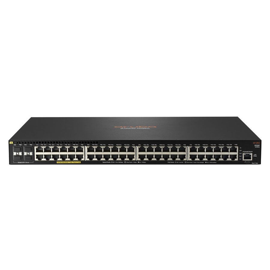 Switch Aruba 2930F-48G- PoE+ 4SFP+ (JL256A)