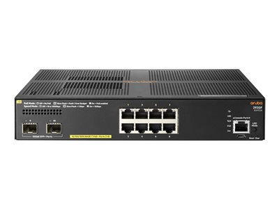 Switch Aruba 2930F 8G PoE+ 2SFP+ TAA (JL692A)
