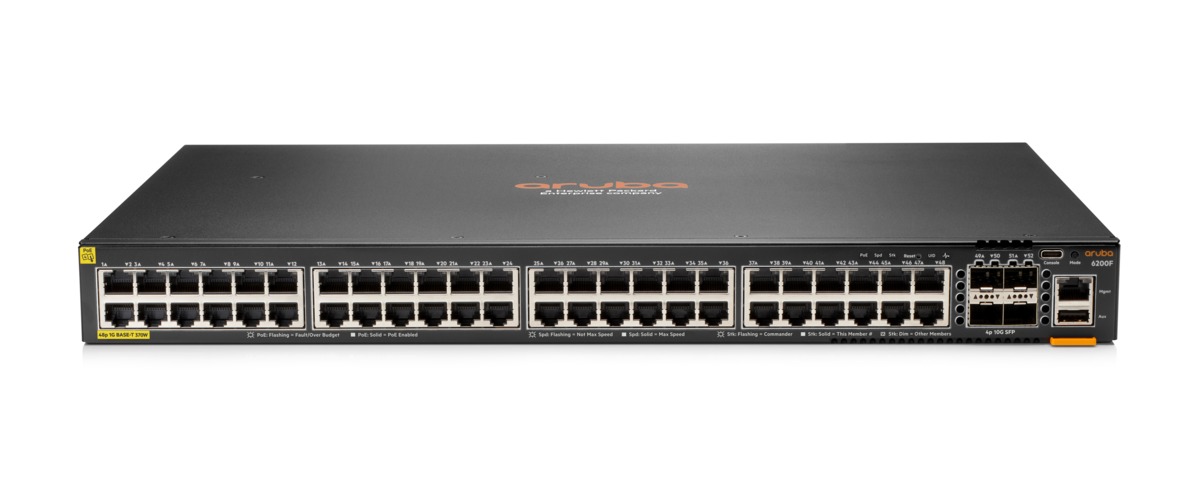 Switch Aruba 6200F 48G (JL727A)