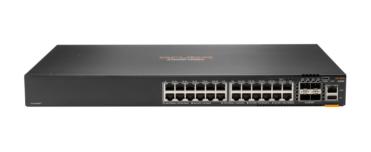 Switch Aruba 6300F 24-port 1GbE (JL668A) HPE Aruba