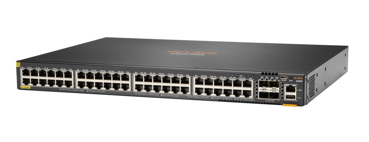 Switch Aruba 6300F 48-port 1GbE (JL665A) HPE Aruba