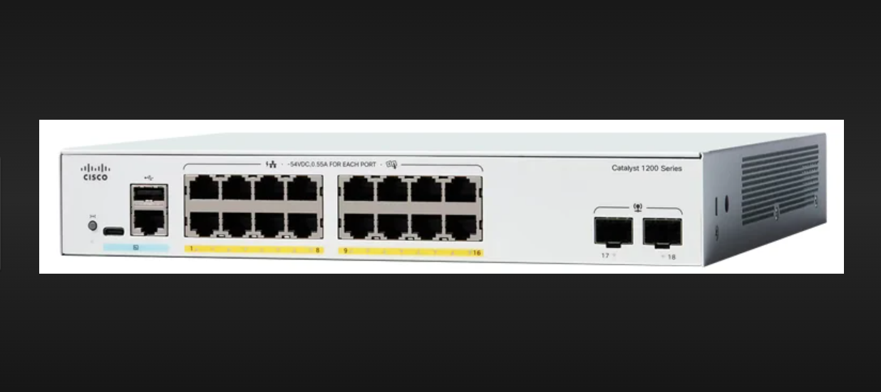 Switch Cisco C1200-16P-2G