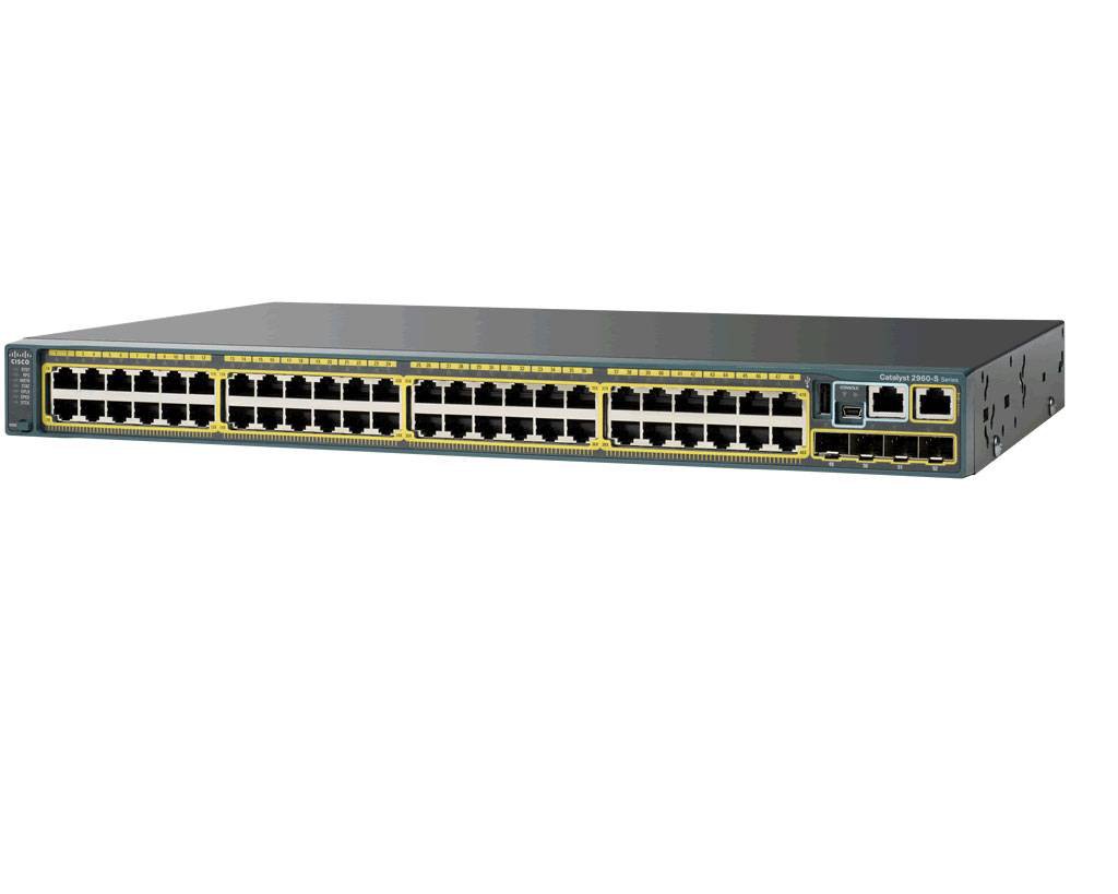 Switch Cisco WS-C2960X-48FPD-L