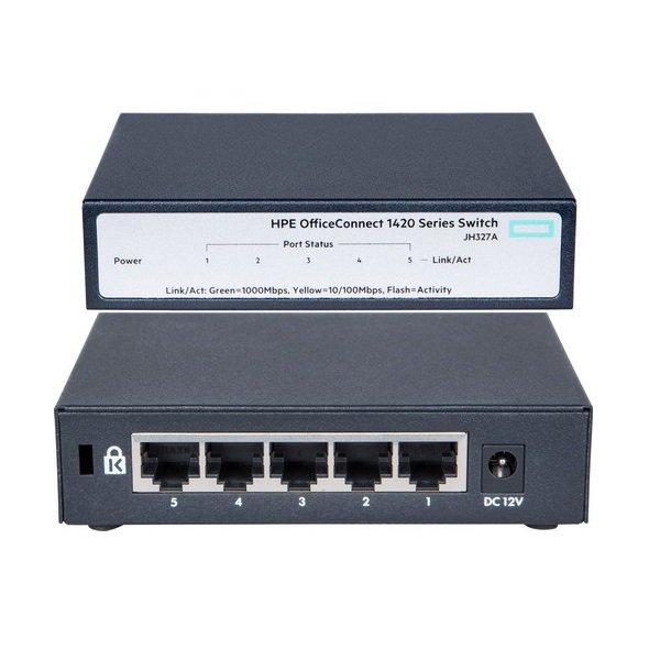 Switch HPE 1420-5G (JH327A) HPE Aruba