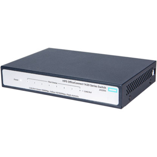 Switch HPE 1420-8G-PoE+ 64W (JH330A) HPE Aruba