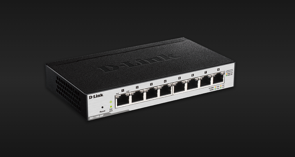 Thiết bị chuyển mạch Dlink DGS-1100-08P