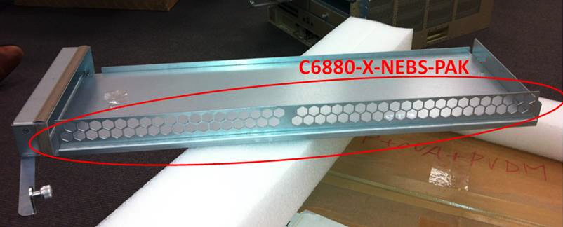 C6880-X-NEBS-PAKC6880-X-NEBS-PAK Mandatory Air Dam set for Cisco 6880-X to meet thermal requirement