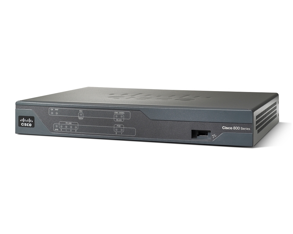 C888-K9 Cisco 888 G.SHDSL (EFM/ATM) Router