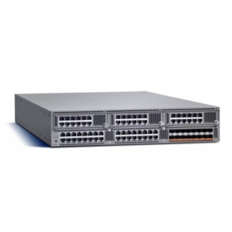 Cisco Nexus N5K-C5596T-FA 32 10G BASE-T Ports and 16 1/10G SFP+